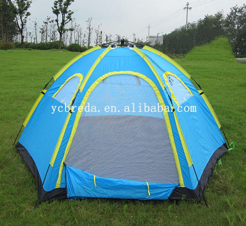 夏日戶外新寵 全自動野營帳篷，4-6人速開免搭建的便捷體驗